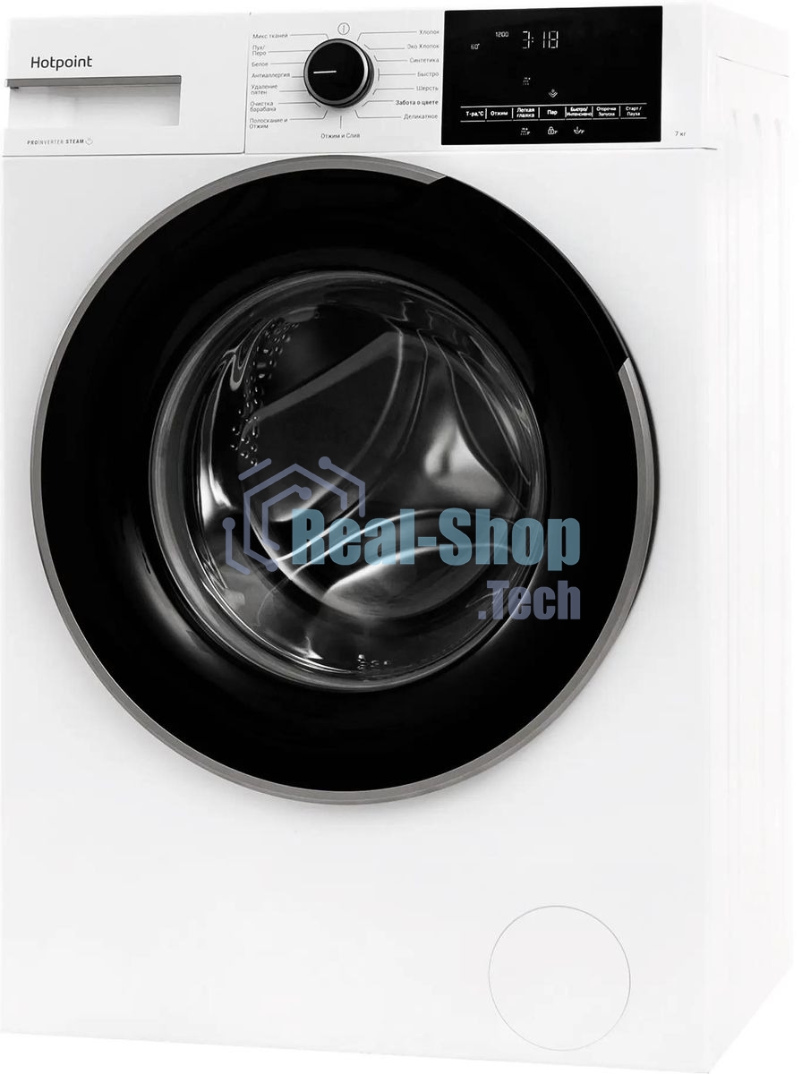 Стиральная машина Hotpoint WSH 7290 VWB белый, загр. фронтальная макс.: 7 кг 1200 об/мин класс: А