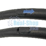 Пылесос Delta LUX DL-0836 черный с бирюзовым