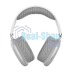 Беспроводные/проводные наушники QUMO Emotion BT 0090 серебро, накладные, Bluetooth + проводной, до 10 ч