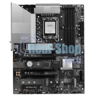 Материнская плата MSI PRO Z890-S WIFI, LGA 1851, Intel Z890, 4xDDR5, 4xSATA, 3xM.2, 1xPCIe 5.0 x16, 2xPCIe 4.0 x4, 1xHDMI, 1xDP, 1xUSB-C Thunderbolt 4, 1xUSB-C 3.2 Gen 2x2, 1x 2.5Gb LAN, 6xUSB-A 3.2 Gen 1, 3x3.5 мм, 7.1, ATX
