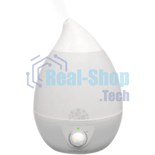 Увлажнитель воздуха ECOSTAR Happy ESH-HP250/2,6M-WT белый, 25 м², 2.6 л