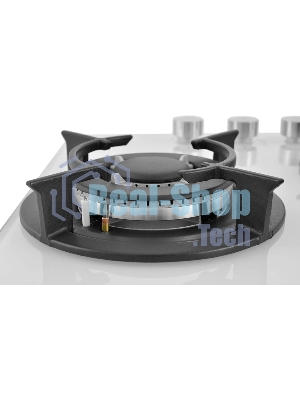 Варочная панель газ ZUGEL ZGH452W, белая