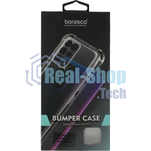 Чехол (клип-кейс) BoraSCO для Apple iPhone 16 Pro Max Bumper Case прозрачный