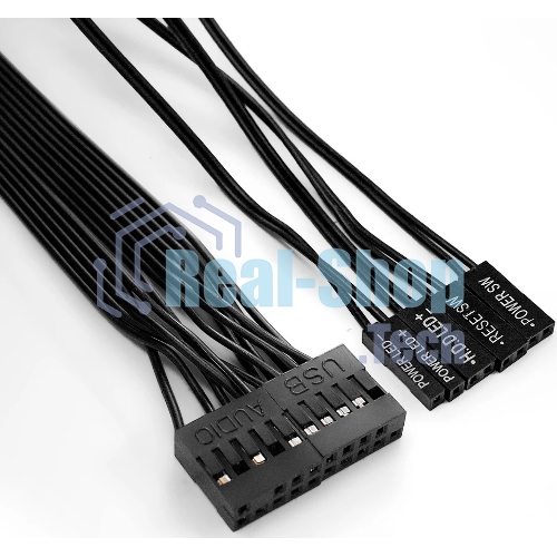 Компьютерный корпус Miditower ExeGate UN-605B-UNS400 (ATX, БП UNS400 с вент. 12см, 2*USB, аудио, блокировка, черный)