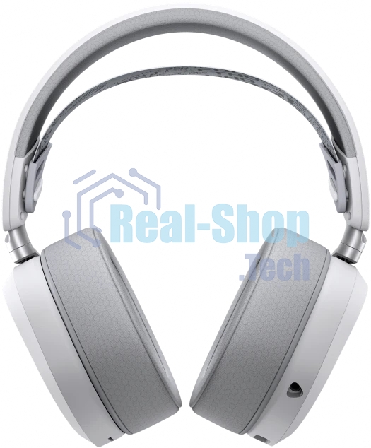 Гарнитура ASUS ROG Pelta белый, беспроводная + проводная, радиоканал, до 90 ч, подсветка, совместимость с PS5