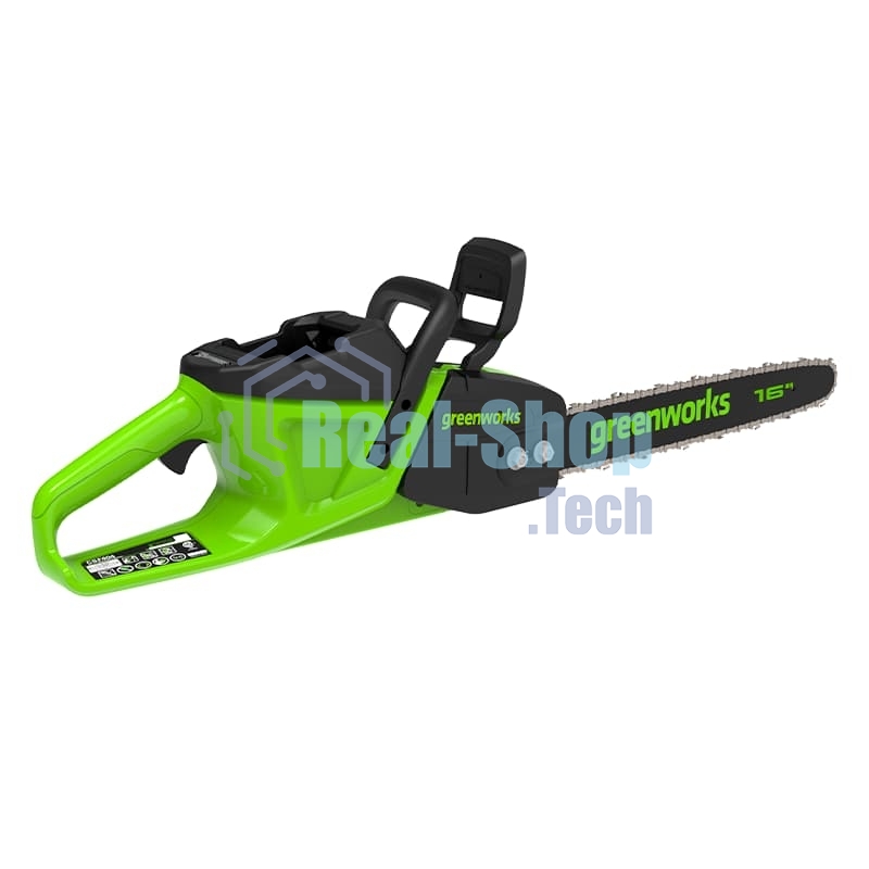 Цепная пила аккумуляторная GreenWorks GD40CS20Xk4, 40V, 40 см, 2000 Вт, бесщеточная, c 1хАКБ 4 Ач И ЗУ (2008807UB)