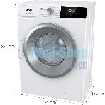 Стиральная машина Gorenje W2NHPI62SCS белый загр.фронтальная макс.: 6 кг 1200об/мин класс: А