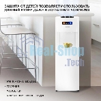 Кулер для воды Starwind SW-1012CW, нижняя загрузка, нагрев 95 °С, охлаждение 4 °С, белый