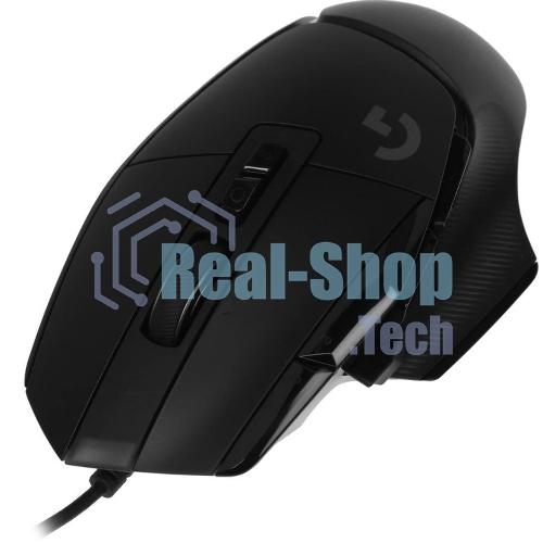 Мышь проводная Logitech G502 X черный, 25600 dpi, USB, кнопки - 13