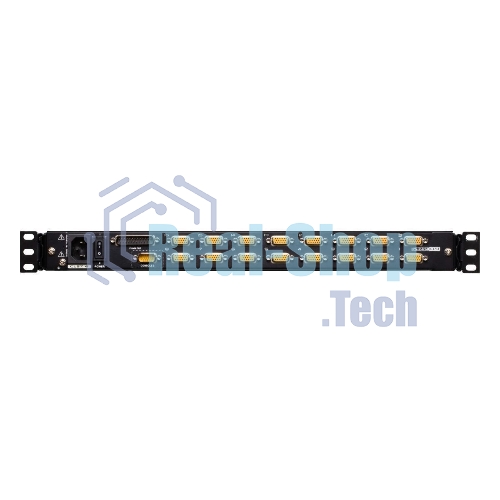 Портовый переключатель 16 с KVM консолью ATEN 16-Port PS/2-USB VGA Single Rail 17.3