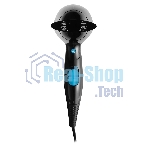 Фен Starwind SHD 7066 черный/синий, 1600 Вт, компактный, ионизация