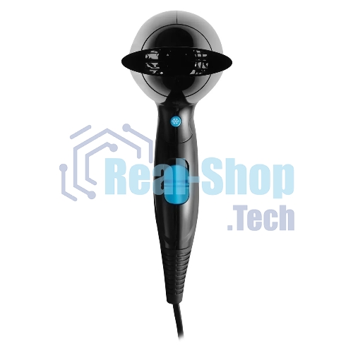Фен Starwind SHD 7066 черный/синий, 1600 Вт, компактный, ионизация