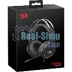 Гарнитура Redragon Lamia 2 чёрный, проводная, USB, подсветка