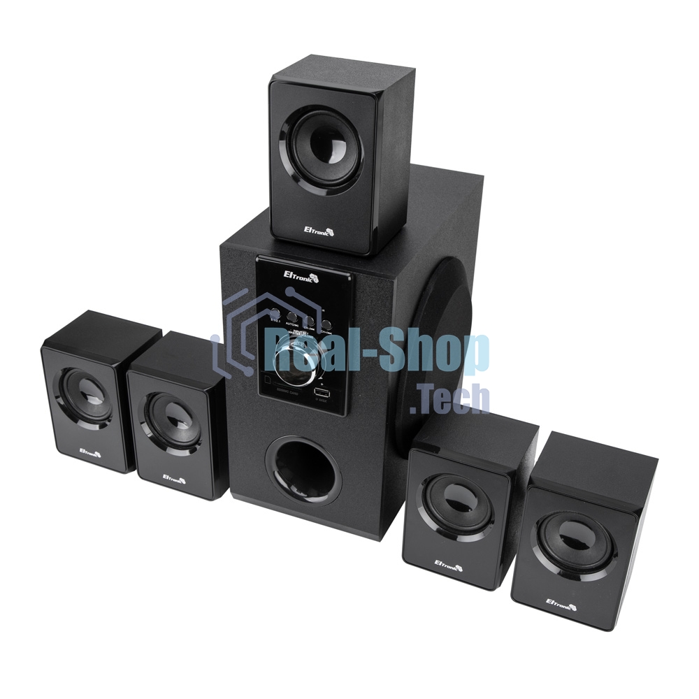Акустическая система ELTRONIC (30-46) HOME SOUND черный