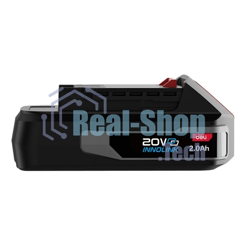 Набор аккумулятор и зарядное устройство Deli DE-CM20A2E (2АКБ 20V 2А*ч + ЗУ 2A, 20V)