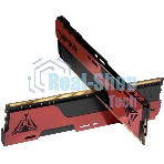 Оперативная память Patriot Viper Elite II, DDR4, 32GB (2x16 GB), 3200 MHz, CL18, DIMM, радиатор, красный, черный