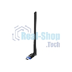 Двухдиапазонный Wi-Fi адаптер Tenda U11 Pro 2,4/5 ГГц, до 900 Мбит/с, передатчик 20 dBm, подключение USB 2.0, 1х6dBi