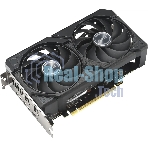 Видеокарта Asus PCI-E 5.0 DUAL-RX9060XT-16G AMD Radeon RX 9060XT 16Gb 128bit GDDR6 2550/20000 HDMIx1 DPx2 HDCP Ret