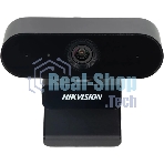 Веб-камера Hikvision DS-U02 1920x1080, 30 кадр/с, USB Type-A, микрофон, автоосвещение, универсальное крепление