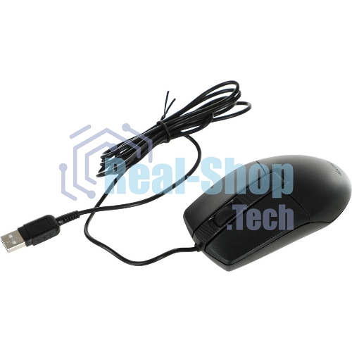Комплект клавиатура+мышь A4Tech KK-3330S проводной, USB, 1200 DPI, чёрный