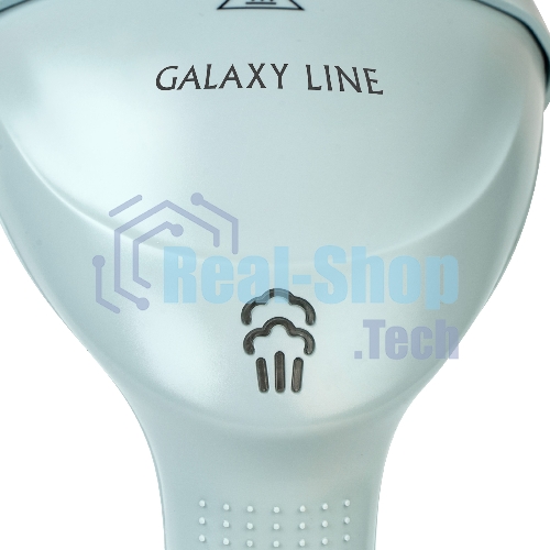 Отпариватель Galaxy Line GL 6193 голубой, 1100 Вт, 25 г/мин, 200 мл