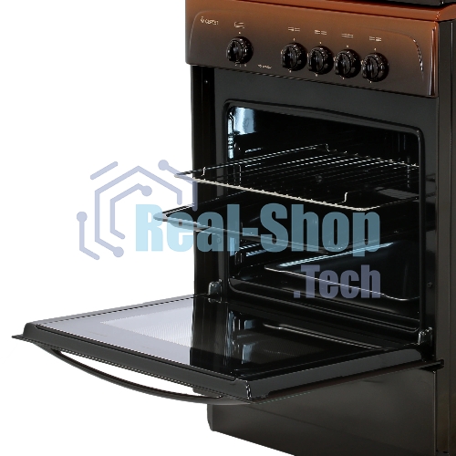 Плита газовая Gefest CG 60М C7 К83 коричневый, конфорок 4 шт, духовка 63 л, 60 см x 85 см x 60 см