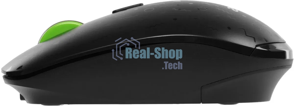Мышь беспроводная Acer OMR307 черный, 1600 dpi, радиоканал, USB, кнопки - 4