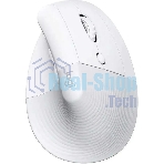 Мышь беспроводная Logitech Lift белый, 4000 dpi, радиоканал, Bluetooth, USB, кнопки - 6