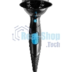 Фен Starwind SHD 7066 черный/синий, 1600 Вт, компактный, ионизация