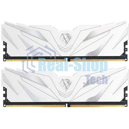 Оперативная память NETAC Shadow II, DDR5, 32Gb (2x16Gb), 6000 MHz, CL38, DIMM, с радиатором, белый