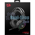 Гарнитура Redragon Lamia 2 чёрный, проводная, USB, подсветка