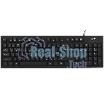 Комплект клавиатура+мышь Genius KM-100SE проводной, USB, 1200 DPI, чёрный