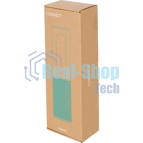 Веб-камера Logitech ConferenceCam Connect 1920x1080, 30 кадр/с, USB, микрофон (2 шт, шумоподавление), автофокус, автоосвещение, серебристый