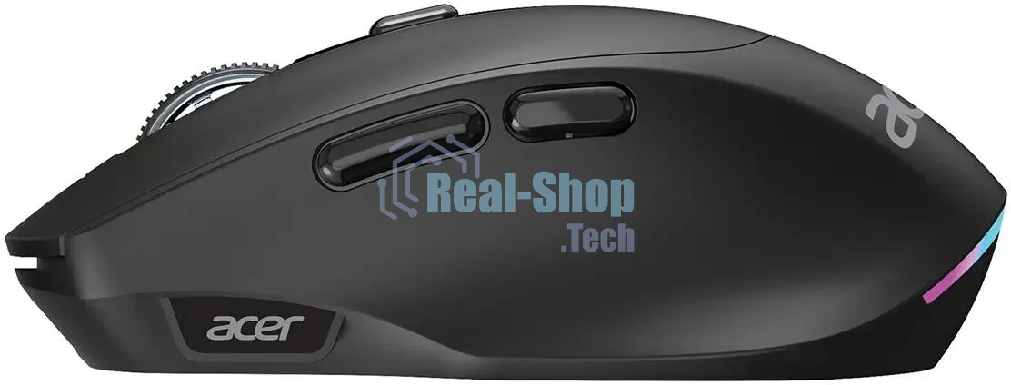 Мышь Acer OMR504 черный оптическая 3200dpi silent беспров. BT/Radio USB 4but (ZL.MCE11.01D)