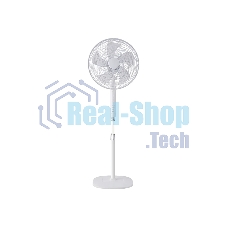 Вентилятор Centek CT-5023 белый, напольный, 65 Вт, 4 скорости, 44.5 см