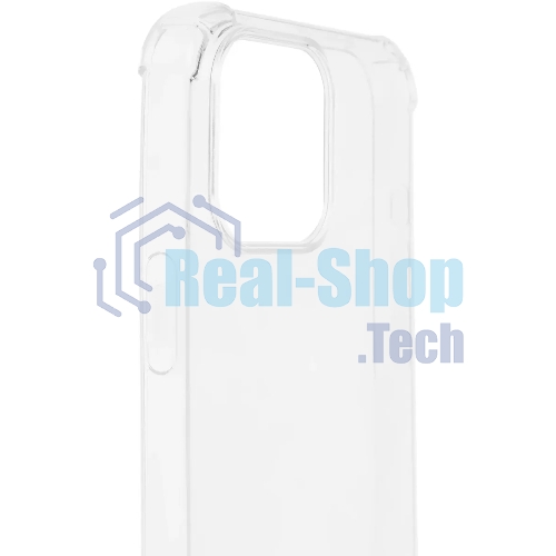 Чехол (клип-кейс) BoraSCO для Apple iPhone 16 Pro Max Bumper Case прозрачный