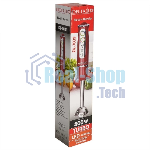 Блендер Delta Lux DL-7039 красный