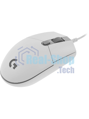 Мышь проводная Logitech G102 LIGHTSYNC белый, 8000 dpi, USB, кнопки - 6