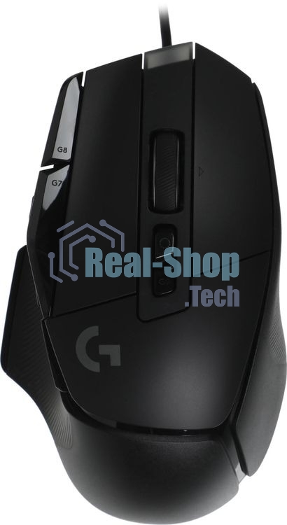Мышь проводная Logitech G502 X черный, 25600 dpi, USB, кнопки - 13