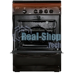 Плита газовая Gefest CG 60М C7 К83 коричневый, конфорок 4 шт, духовка 63 л, 60 см x 85 см x 60 см
