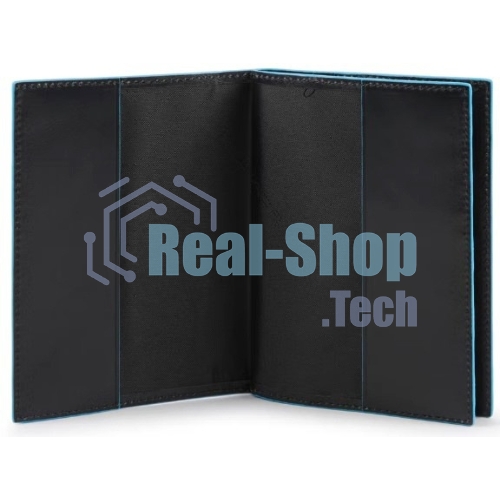 Обложка для документов Piquadro Blue Square PP5246B2R/N черный натур.кожа