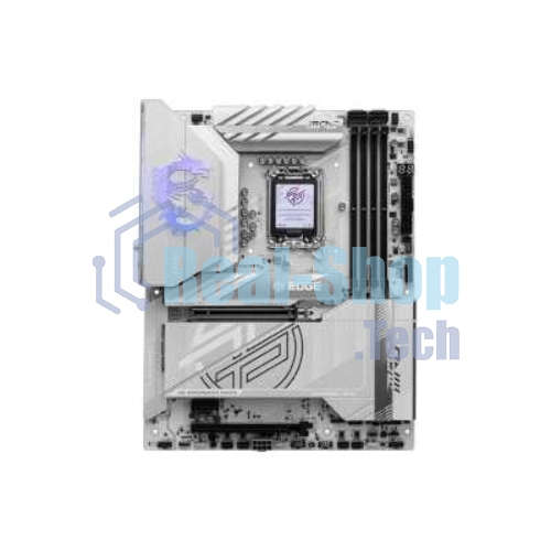 Материнская плата MSI MPG Z890 EDGE TI WIFI, LGA 1851, Intel Z890, 4xDDR5, 4xSATA, 5xM.2, 1xPCIe 5.0 x16, 1xPCIe 4.0 x4, 1xPCIe x1, 1xHDMI, 1x5Gb LAN, 1xUSB-A 2.0, 4xUSB-A 3.2 Gen 1, 4xUSB-A 3.2 Gen 2, 1xUSB-C 3.2 Gen 2, 2xUSB-C Tb4, 2x3.5 мм, 7.1, ATX