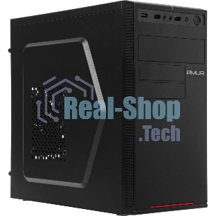 Компьютер Amur Нарвал B7I21 MT i3 12100 (3.3) 16Gb SSD 512Gb UHDG 730 FreeDOS 2.5xGbitEth 400W мышь клавиатура черный (RUS) (2147008)