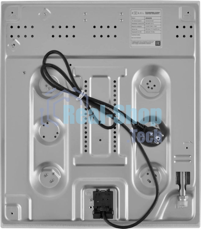 Варочная панель газ ZUGEL ZGH452W, белая