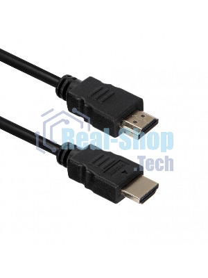 Кабель ACD-DHHM2-10M HDMI 2.0, Golden Plated,19m/19m, черный, 10м