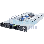 Серверная платформа Gigabyte Server Platform G294-Z43/2U/2xAMD (9004/9005)/2xHS/24xDIMM/4xSFF NVME/SAS/SATA + 4xSFF SATA/SAS/16xGPUs SS/2x10GbE/16xFHFL + 2xLP/2x3000W/Rails/1Y