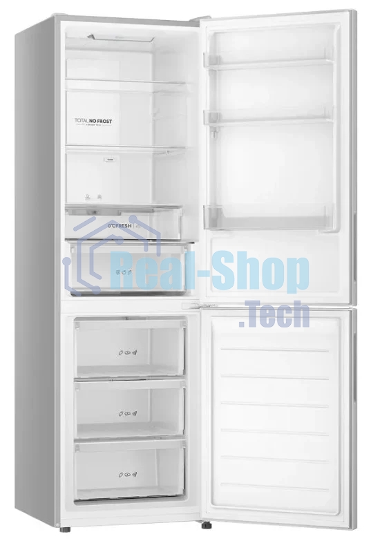 Холодильник Haier CEF536CSG серебристый двухкамерный 240/105 л морозилка снизу, No Frost