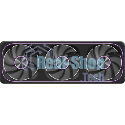 Вентилятор для корпуса Formula Air Fusion 3 BK ARGb 360х120x28 черный 4-pin 34.95дБ Ret