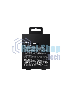 Внешний SSD Samsung T7 Shield, 1TB, USB 3.2 Gen 2 Type-C, R/W 1050/1000, черный