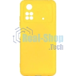 Чехол (клип-кейс) DF poCase-03 для Poco M4 Pro (4G) желтый